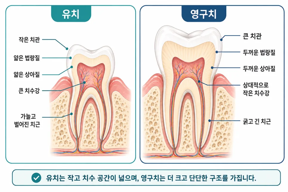 강동구 소아치과, 유치 충치를 치료할지 나누는 기준 관련 사진 4